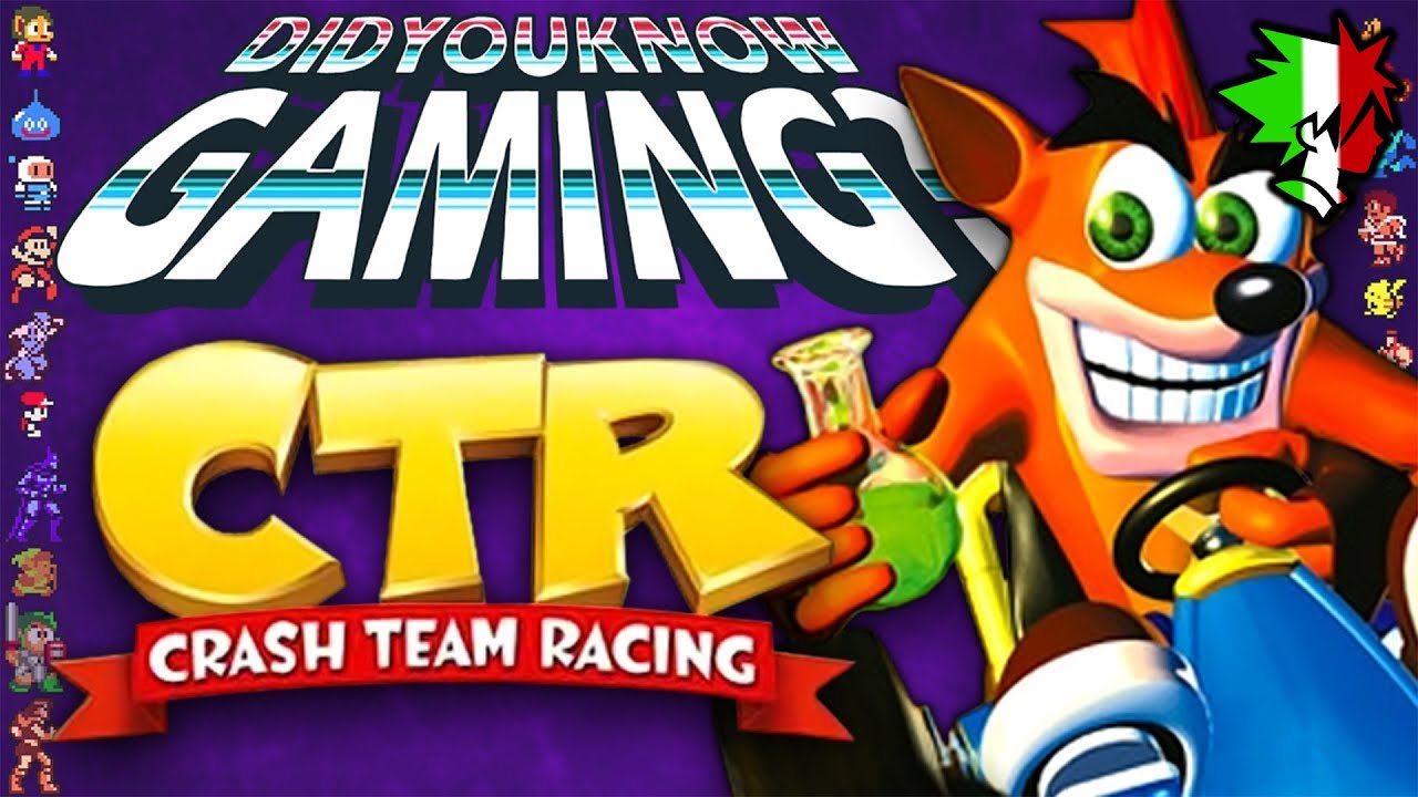 CTR Crash Team Racing - Did You Know Gaming? ITA Feat. @Danyq94