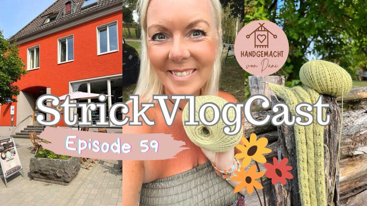 StrickVlogCast Episode 59 | Camping & Strickerlebnisse😃| Bad Münstereifel | fertige 🧦| funfact Eddi😂