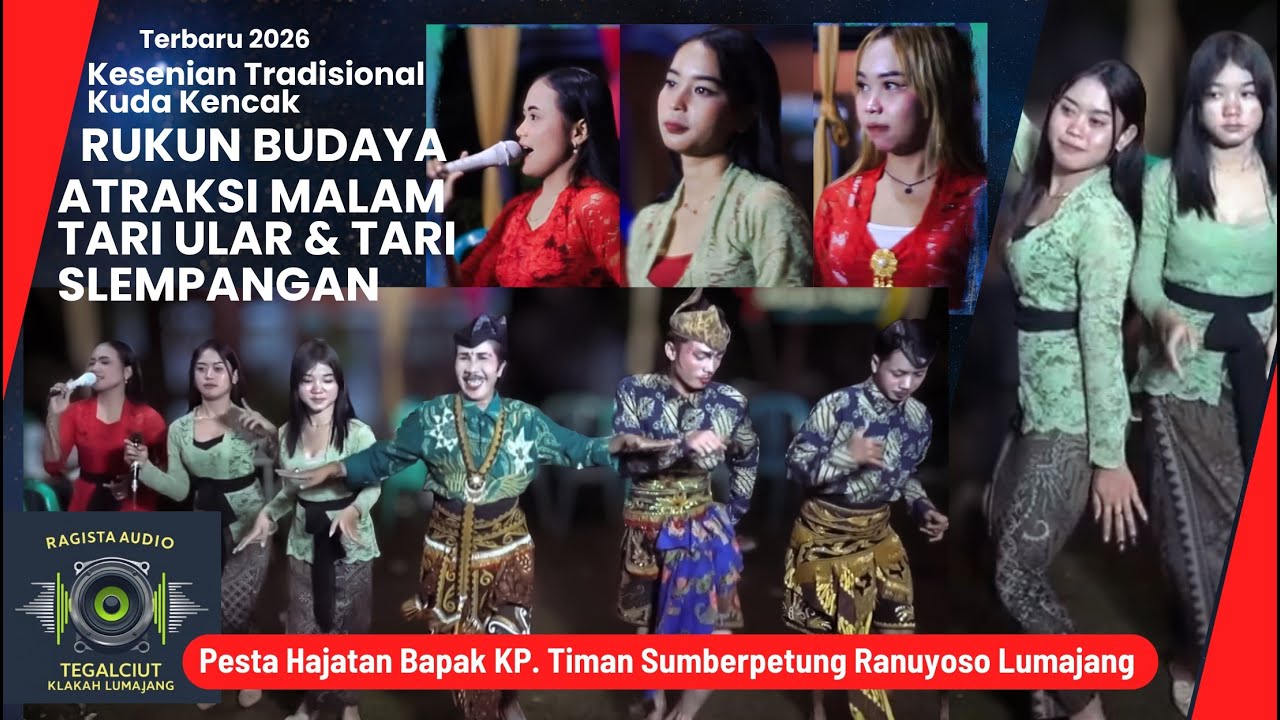 TARI ULAR, ATRAKSI & TARI SLEMPANG RUKUN BUDAYA LIVE HAJATNYA KP TIMAN SUMBERPETUNG