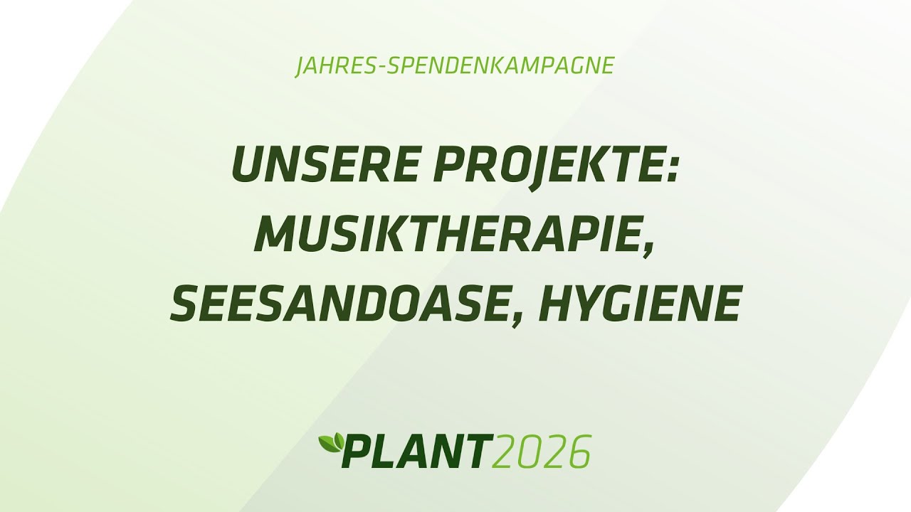 PLANT 2026: Unsere Projekte