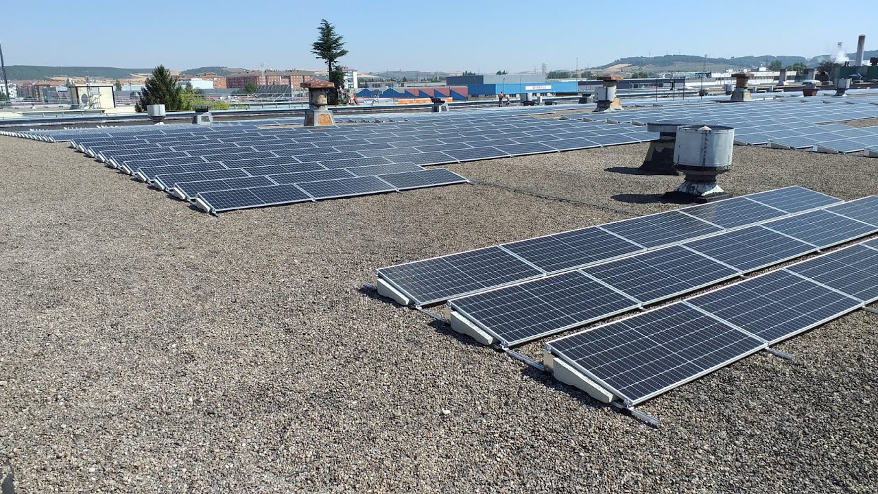 Sistema lastrado PICOS 4.0. Forma correcta de instalar paneles solares lastrados (sin perforaciones)