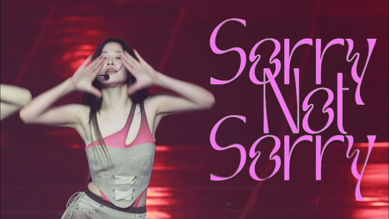 260213 ITZY Ryujin 'Sorry Not Sorry'  4K Fancam 있지 류진 | @ ITZY TNVS in Seoul D1