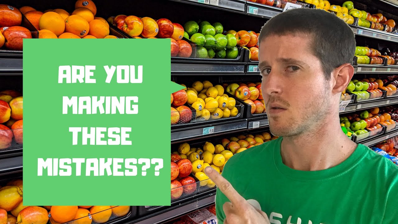 14 Mistakes I Made as a New Shipt Shopper