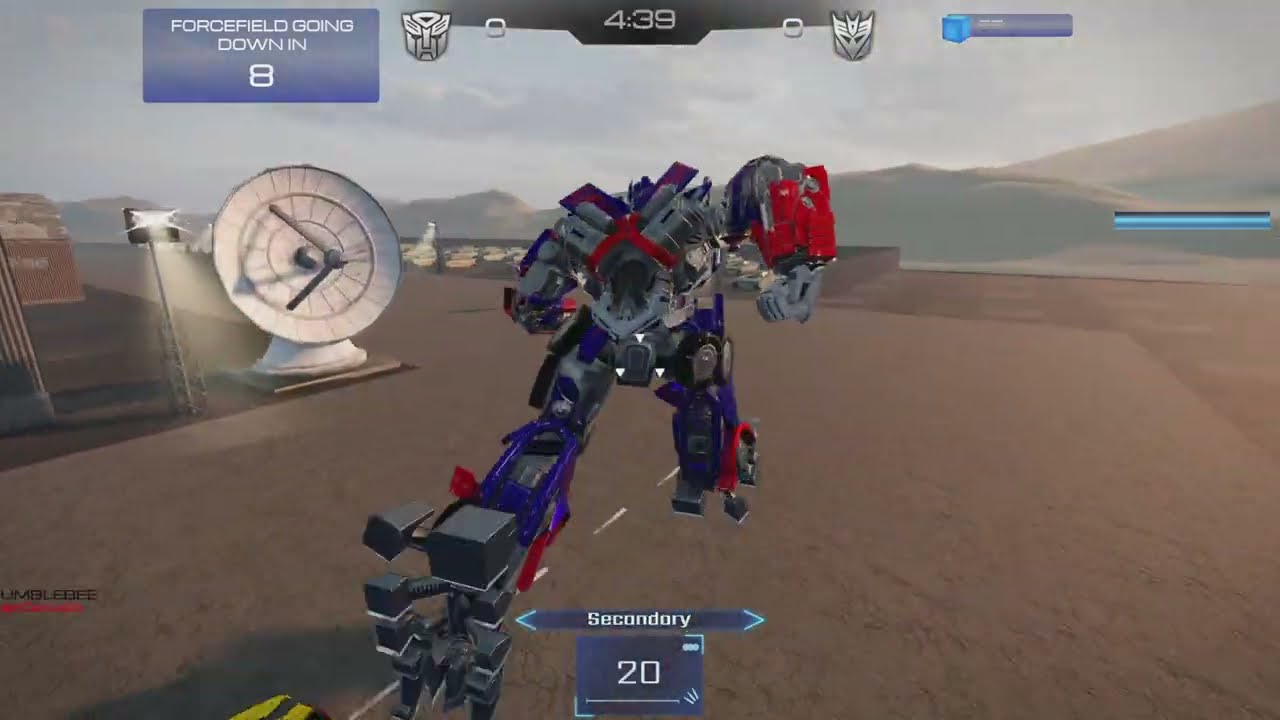 Transformers Crossfire Optimus Prime Gameplay