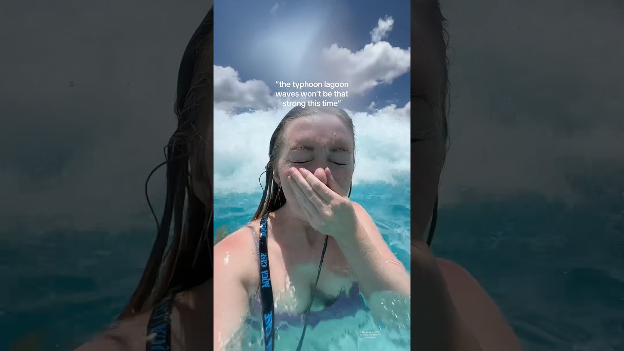 Typhoon Lagoon has the biggest waves at Walt Disney World! #disney #waterpark #typhoonlagoon
