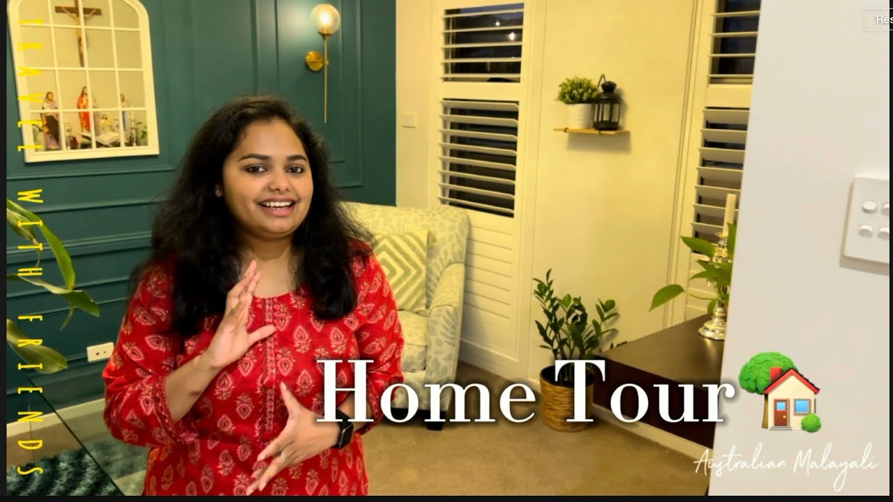 Home Tour | Our Home in Australia 🏡 Malayalam Vlog from Australia | Life in Australia 🇦🇺