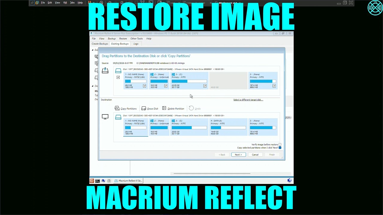 RESTORE IMAGE WINDOWS DAN LINUX MENGGUNAKAN MACRIUM REFLECT | WINDOWS TUTORIAL