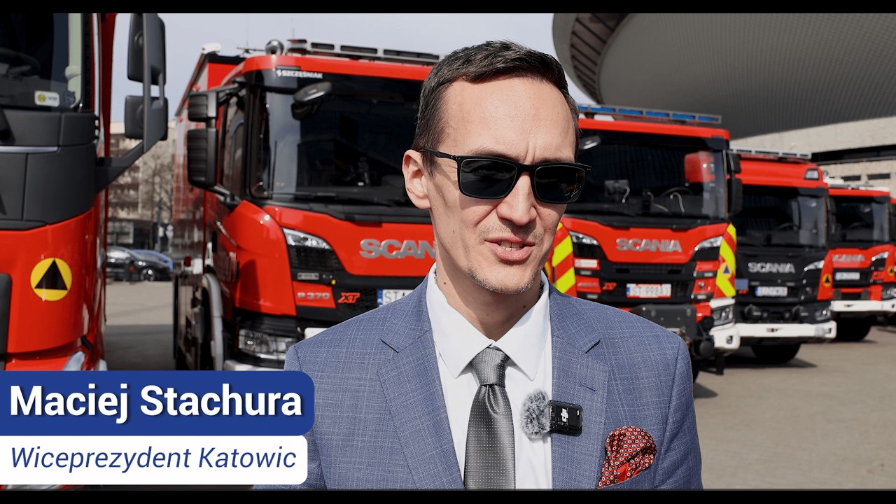 Katowice inwestują w straż pożarną | Maciej Stachura