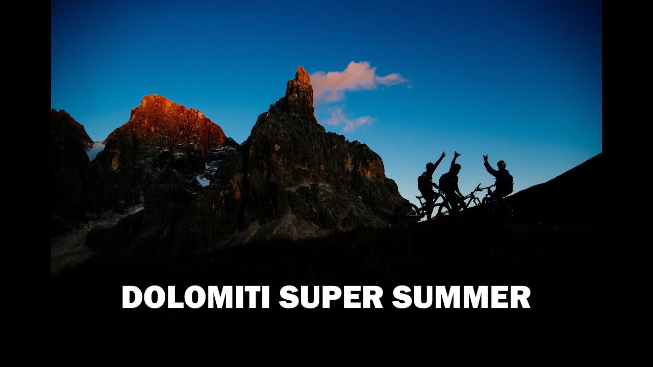 Dolomiti Super Summer mountain biking in the Italian dolomites
