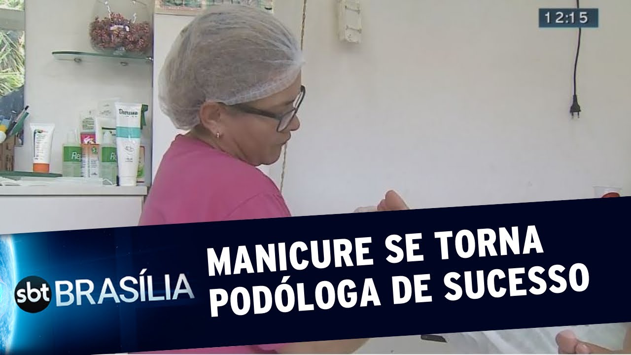 Sem Crise: Manicure se torna podóloga de sucesso | SBT Brasília 26/02/2020