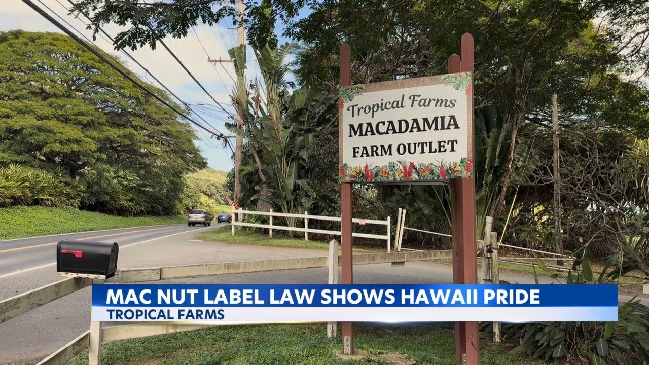Hawaii’s new macadamia nut label law highlights local pride