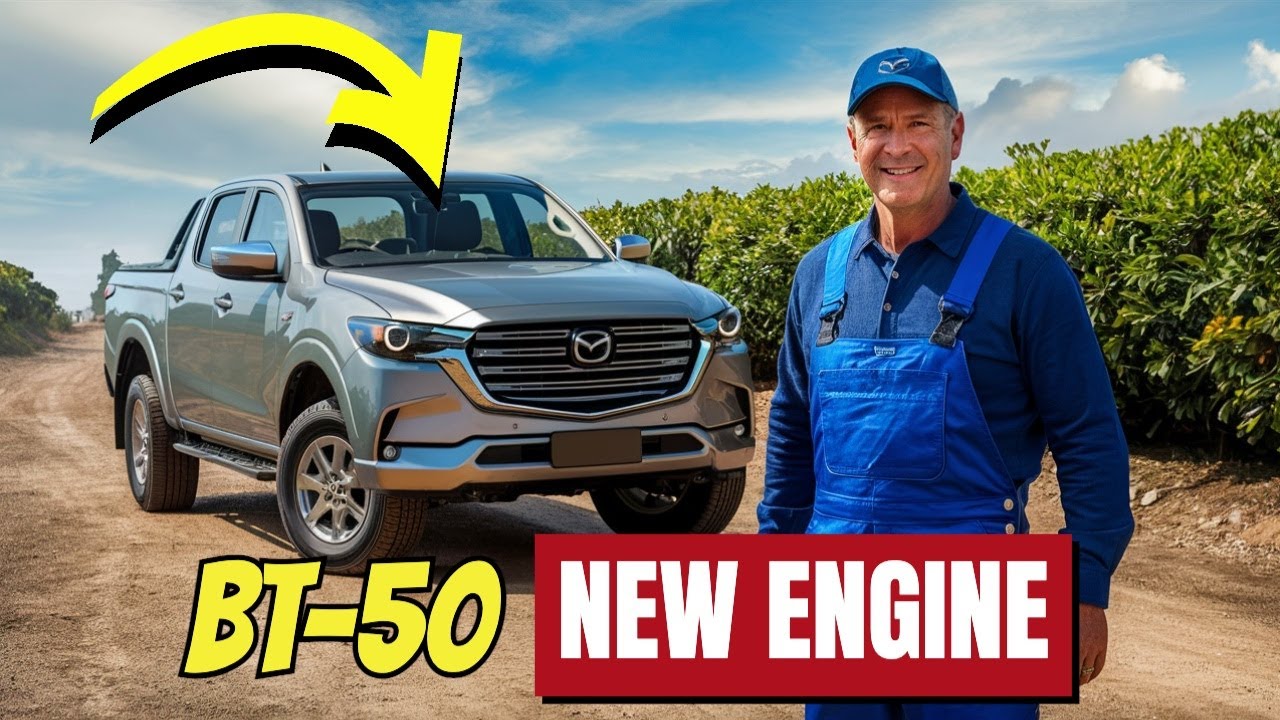 NEW Turbocharged ENGINE For The 2026 Mazda BT-50!