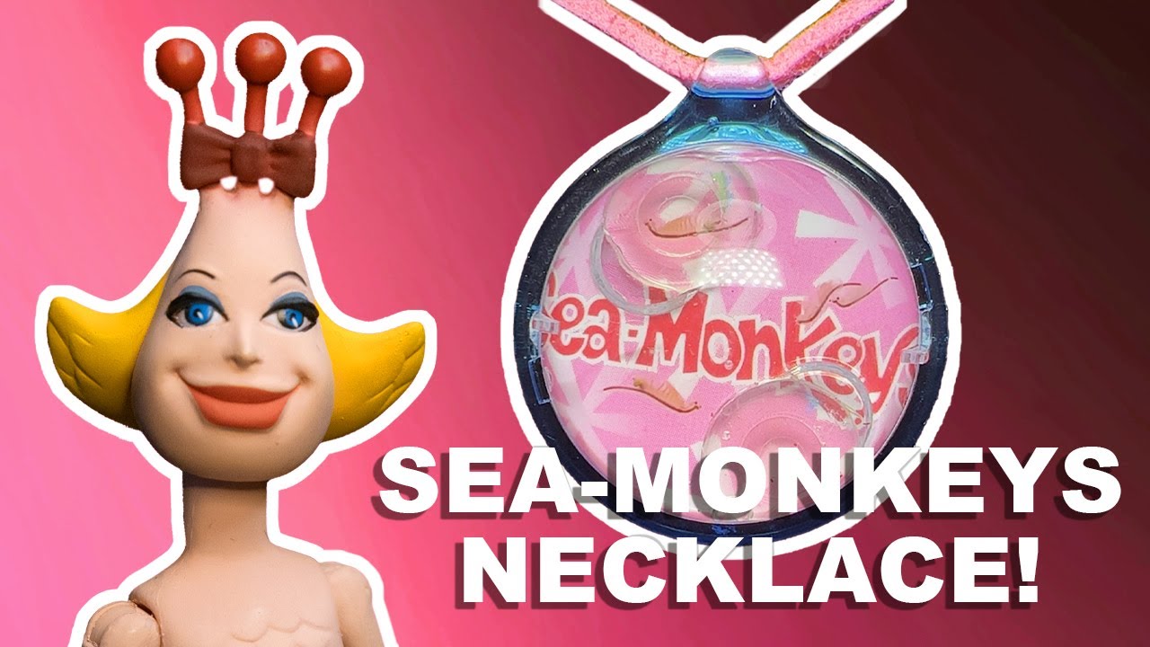 Sea-Monkeys Necklace Locket Unboxing | RARE!