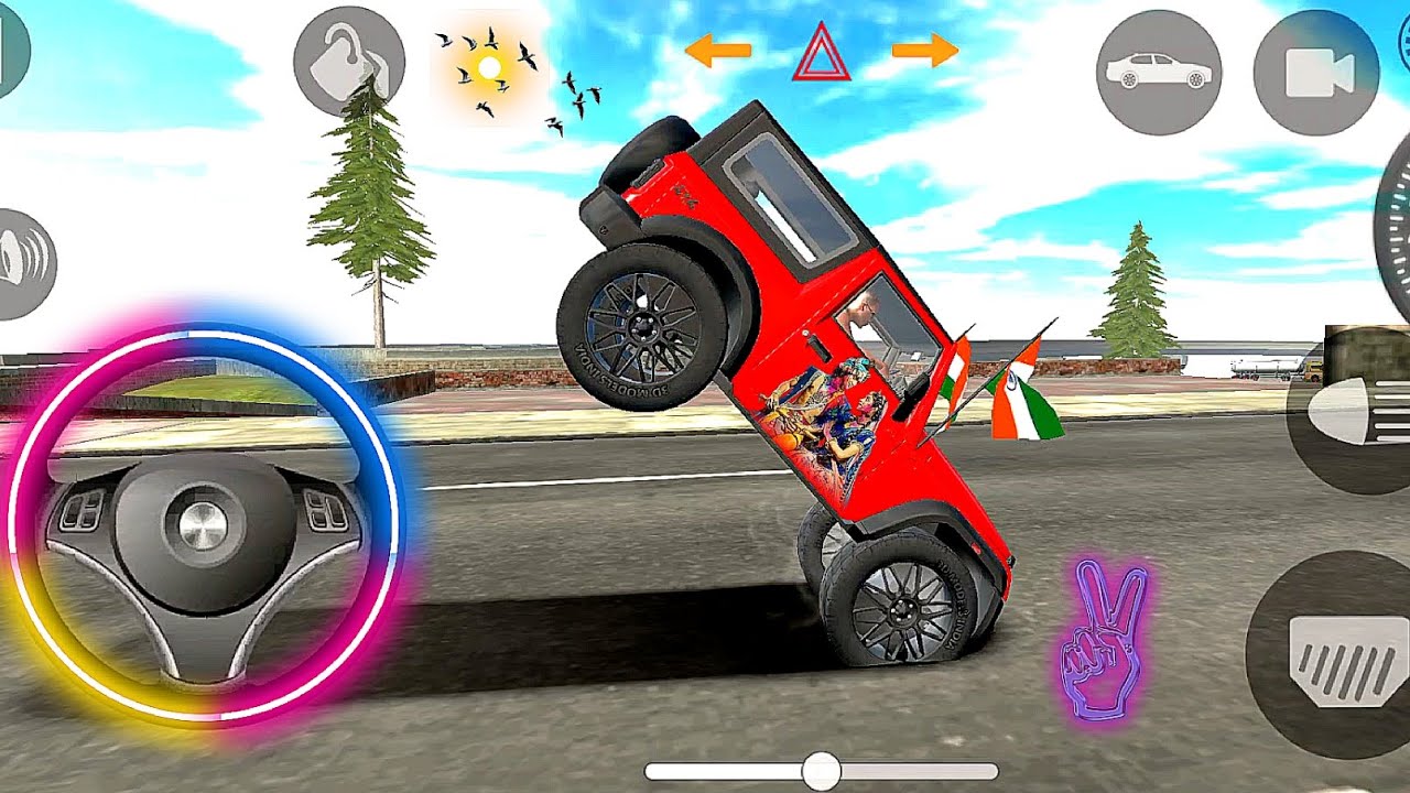Dollar 💵 💰  Modified Mahindra Thar😈 || Indian Car Simulator 3D || Android Gameplay🥶🥶
