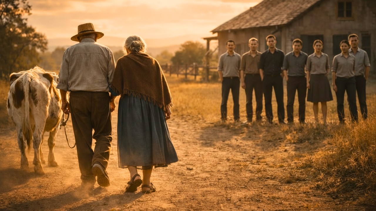 “NO NOS DEJEN ASÍ” — suplicaron los ancianos cuando sus 7 hijos los echaron de la granja