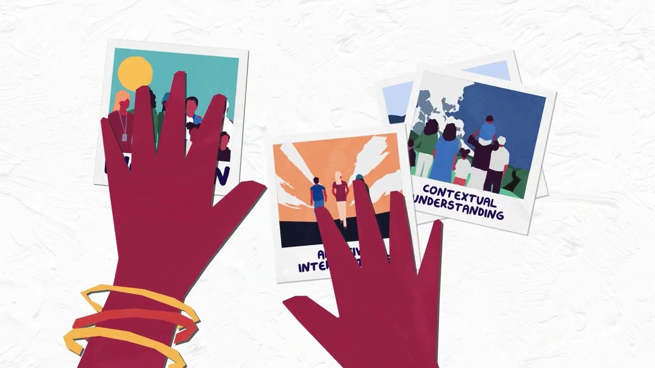 Interpeace - peace responsive animation
