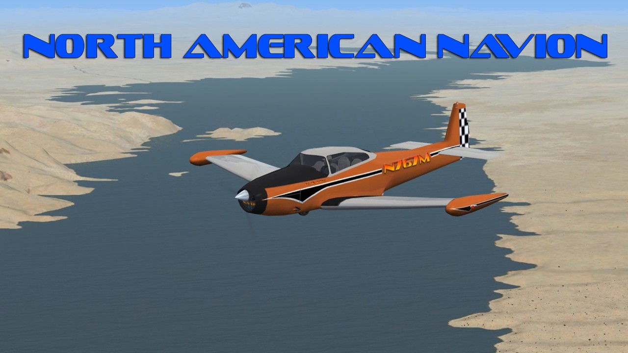 413 Landing the North American Navion at Henderson Executive Airport in FSX