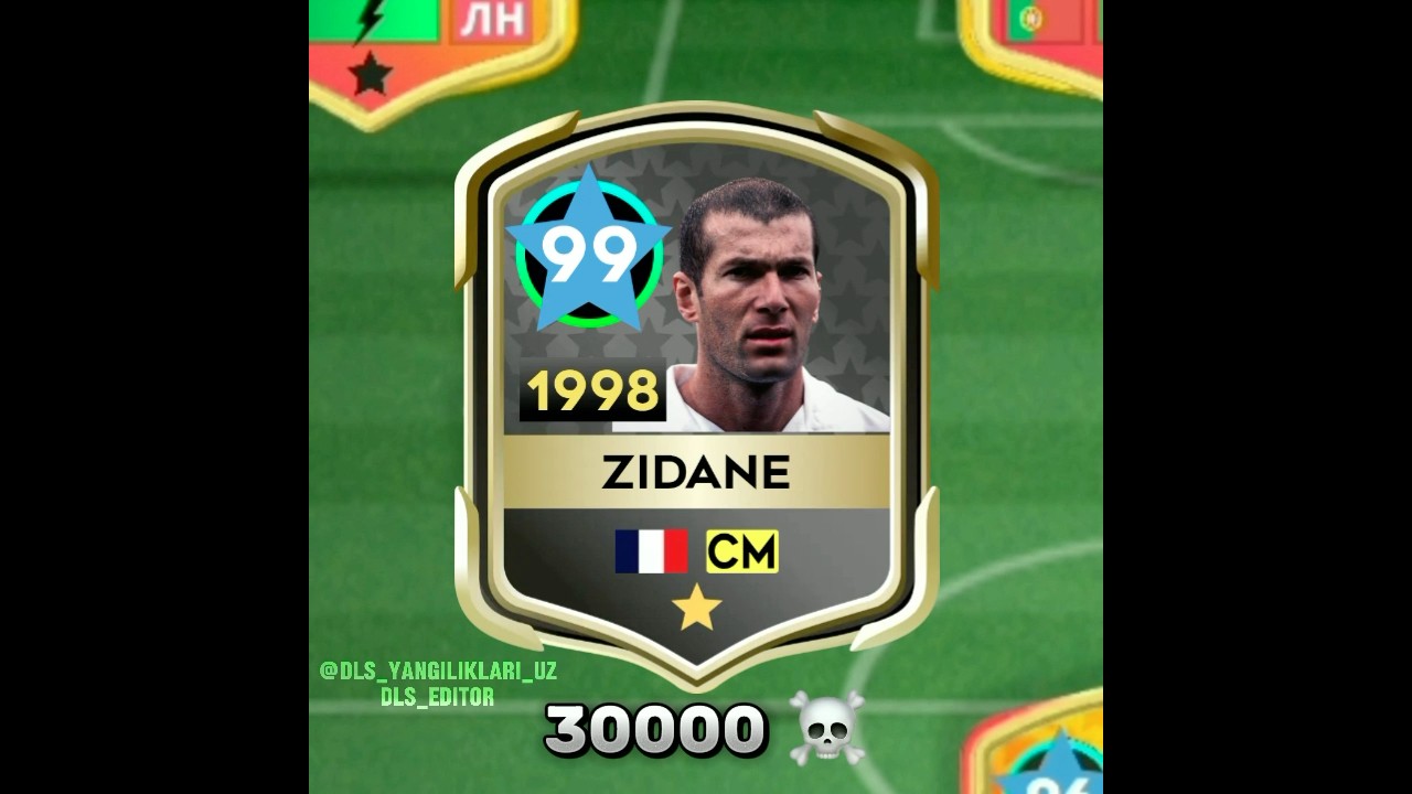 DLS 25 Beast position player Zidane #dls