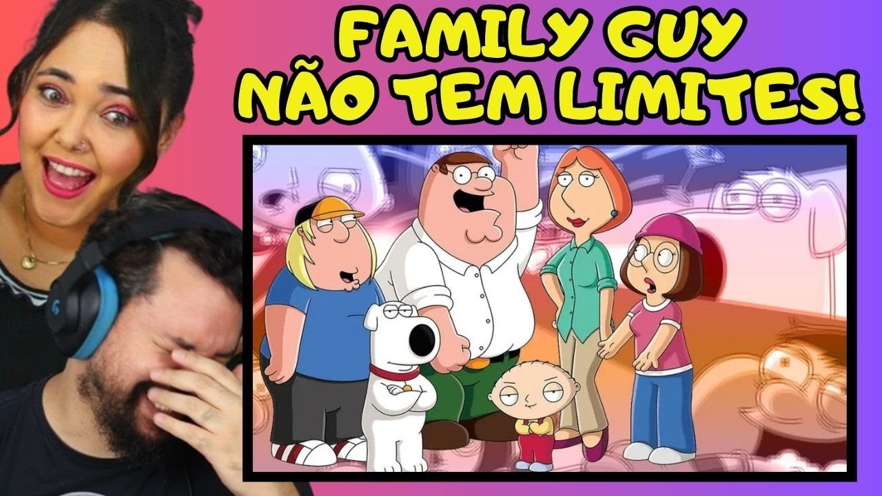 As cenas mais ABSURDAS de Family Guy que o YouTube ainda não derrubou 💀😂 // REACT
