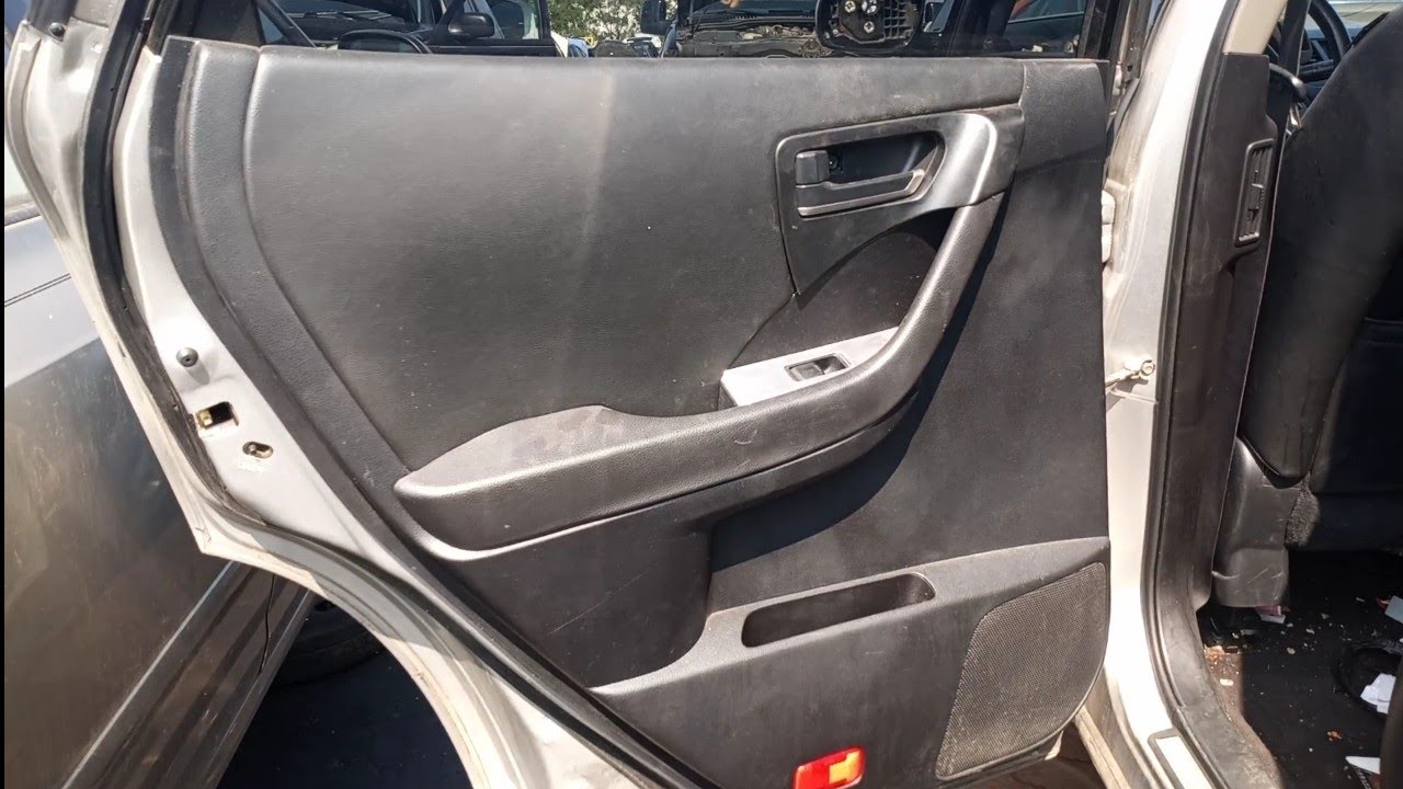 как снять заднюю дверную панель, Nissan Murano 2001/07
