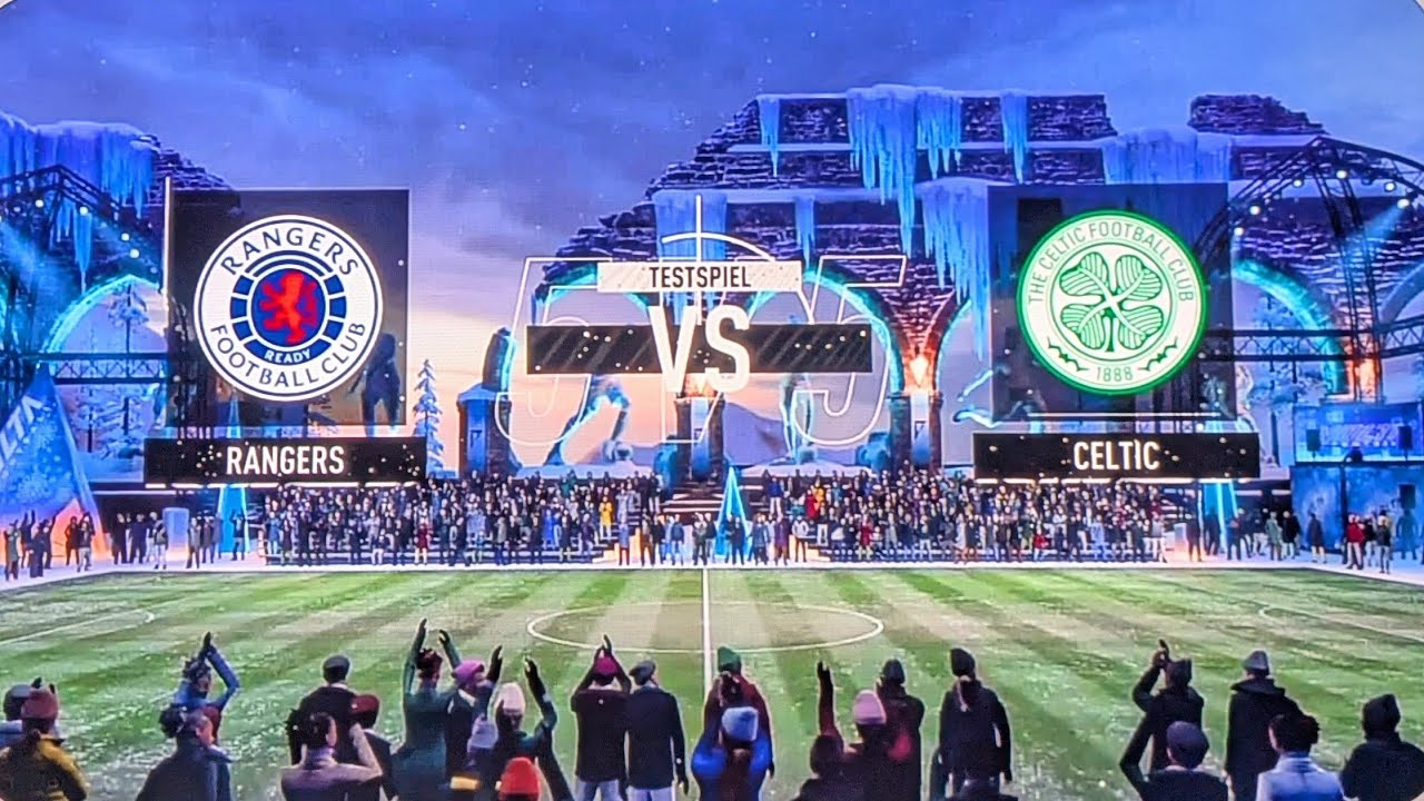 Old Firm in der Eisruine