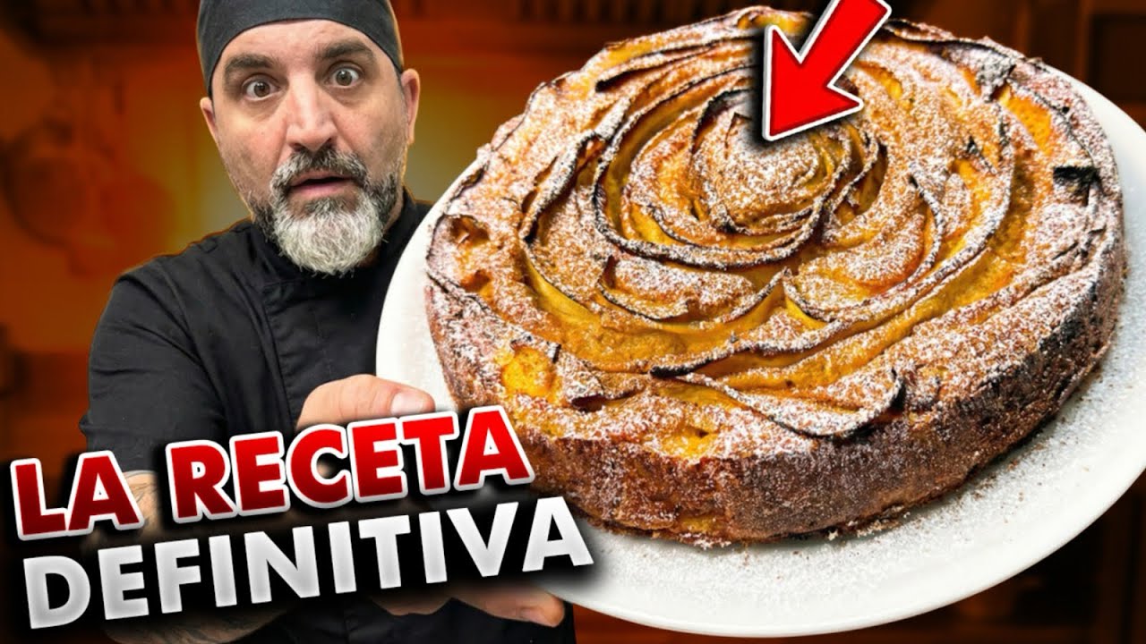 👉 La TARTA DE MANZANA MÁS BONITA Y JUGOSA que he hecho (Receta Definitiva)