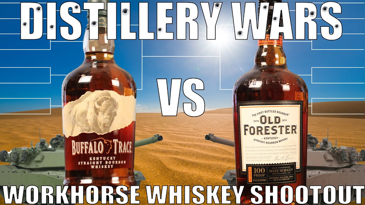 Buffalo Trace vs Old Forester 100- Bonus Distillery Wars Shootout