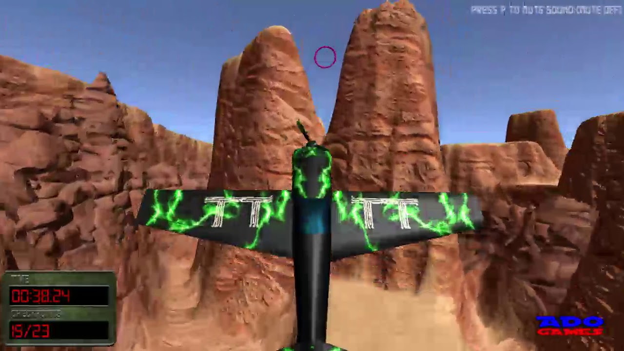 3D AIRPLANE RACE SIMULATOR // WALKTHROUGH