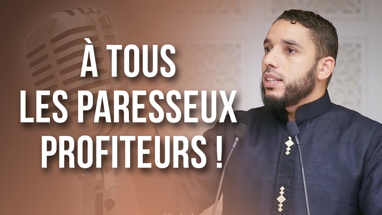 À TOUS LES PARESSEUX PROFITEURS !