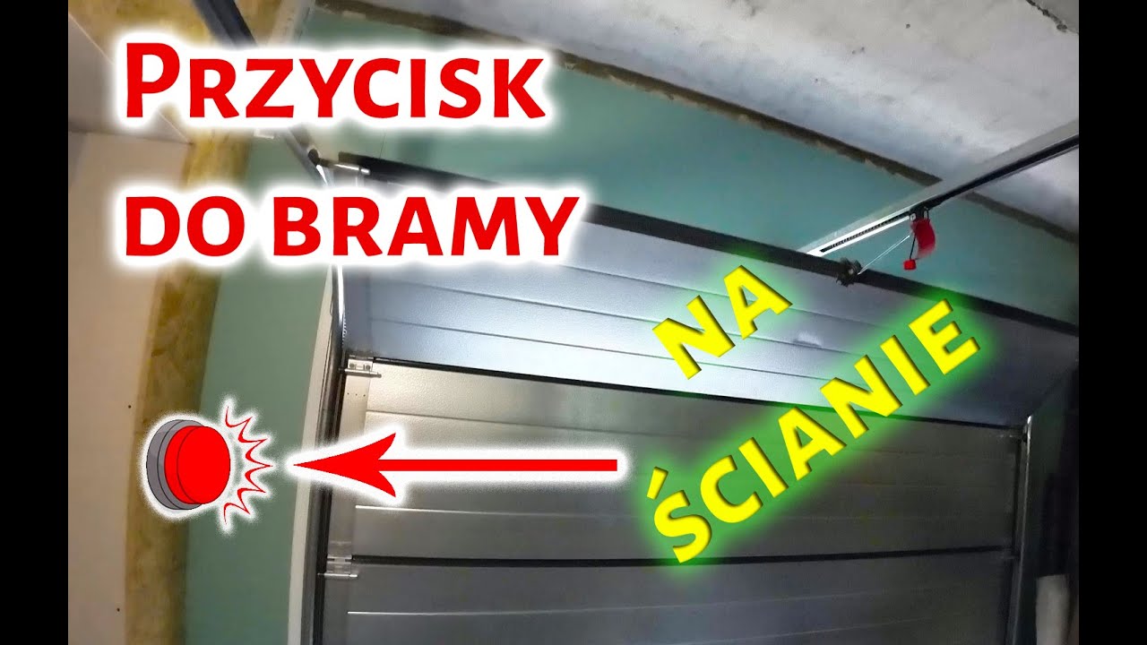 #87 Przycisk ścienny do bramy garażowej Hormann #garaż #budowadomu