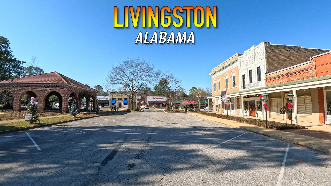 Livingston Alabama Driving Through