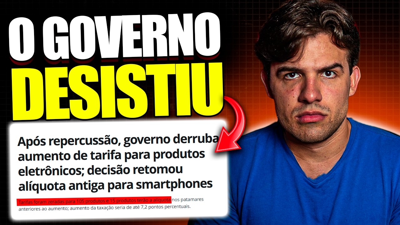 Cancelaram a TAXA DOS ELETRÔNICOS... Ou quase isso!