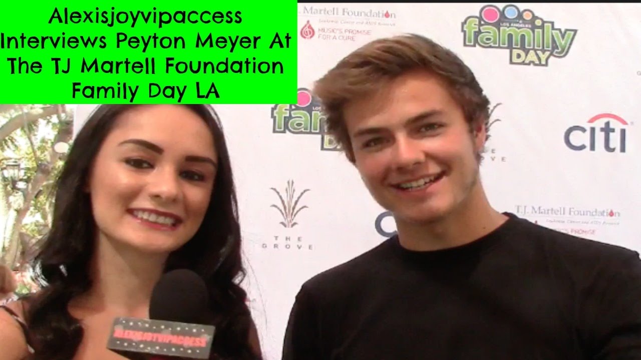 Peyton Meyer Talks Girl Meets World & Does A Speed Round - Interview With Alexisjoyvipaccess