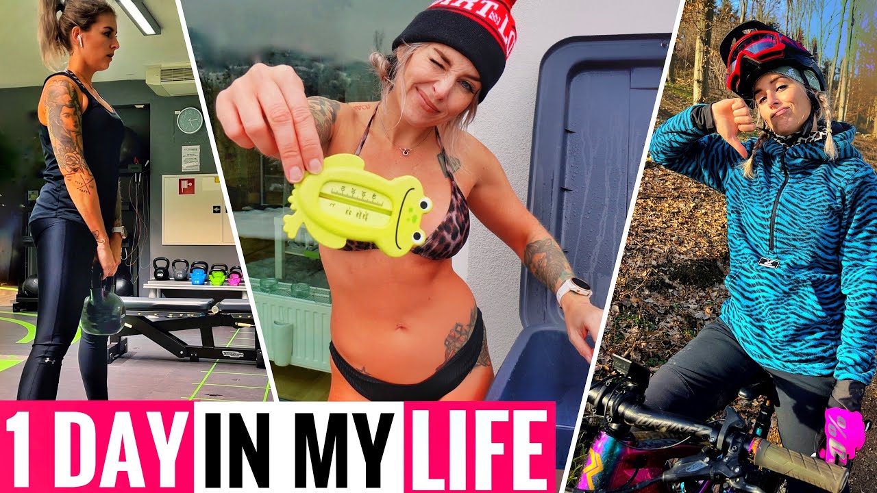 1 Day in my Life! Einblicke in Alltag,  Arbeit & Training! Tipps f. Eisbaden + Morgenmuffel