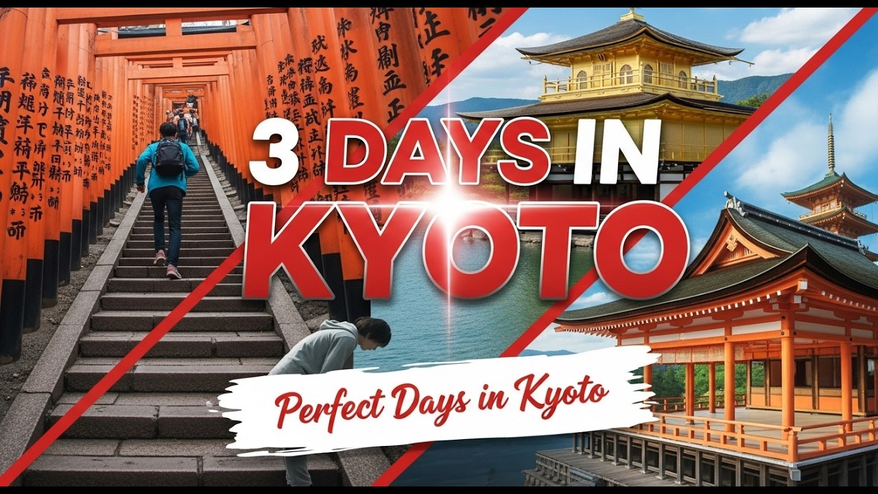 3 Days in Kyoto, Japan 🇯🇵 | Temples, Food & Hidden Gems (2025 Guide)