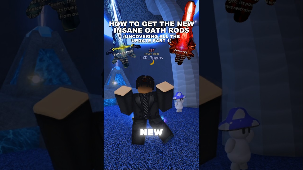 🔥 HOW TO GET THE NEW OP OATH RODS IN FISCH 🤑 (LUMINISCENT OATH ❄️ AND RUINOUS ROD🚨 PT1) + BESTIARY 🐟