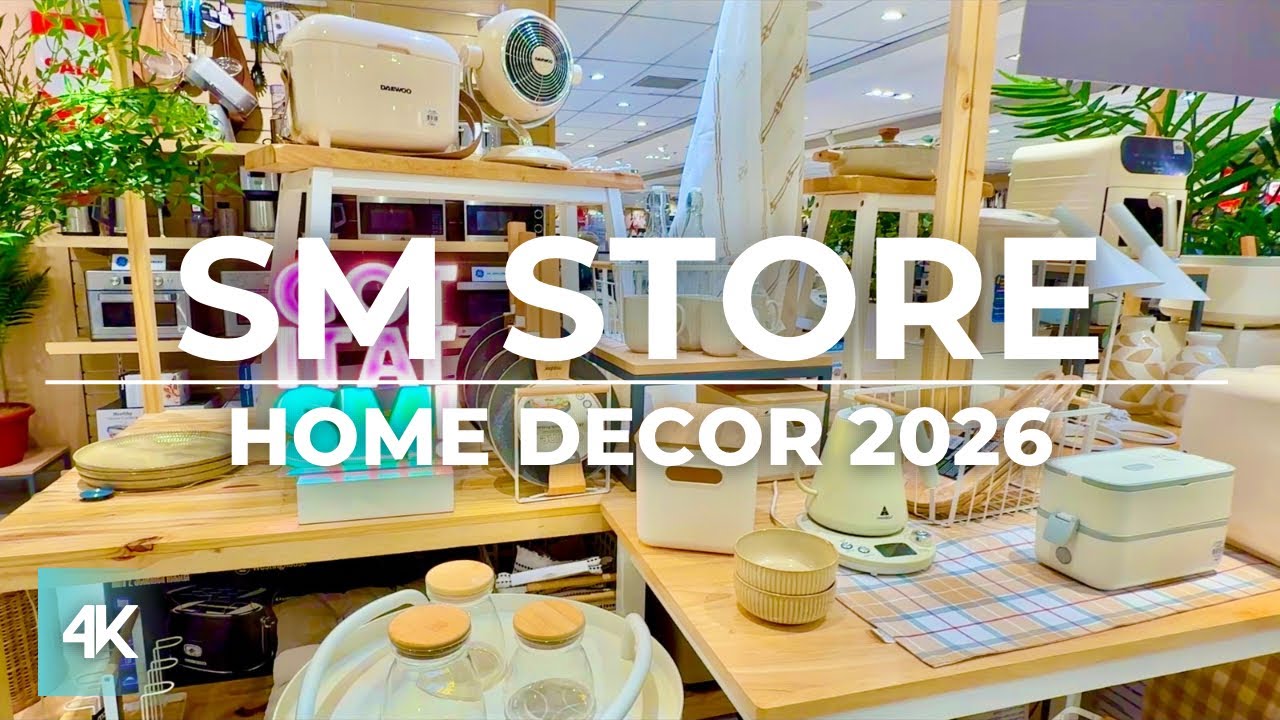 Декор для дома в SM Store 2026 🏠✨ | Доступные находки для дома и стильные идеи декора на Филиппинах