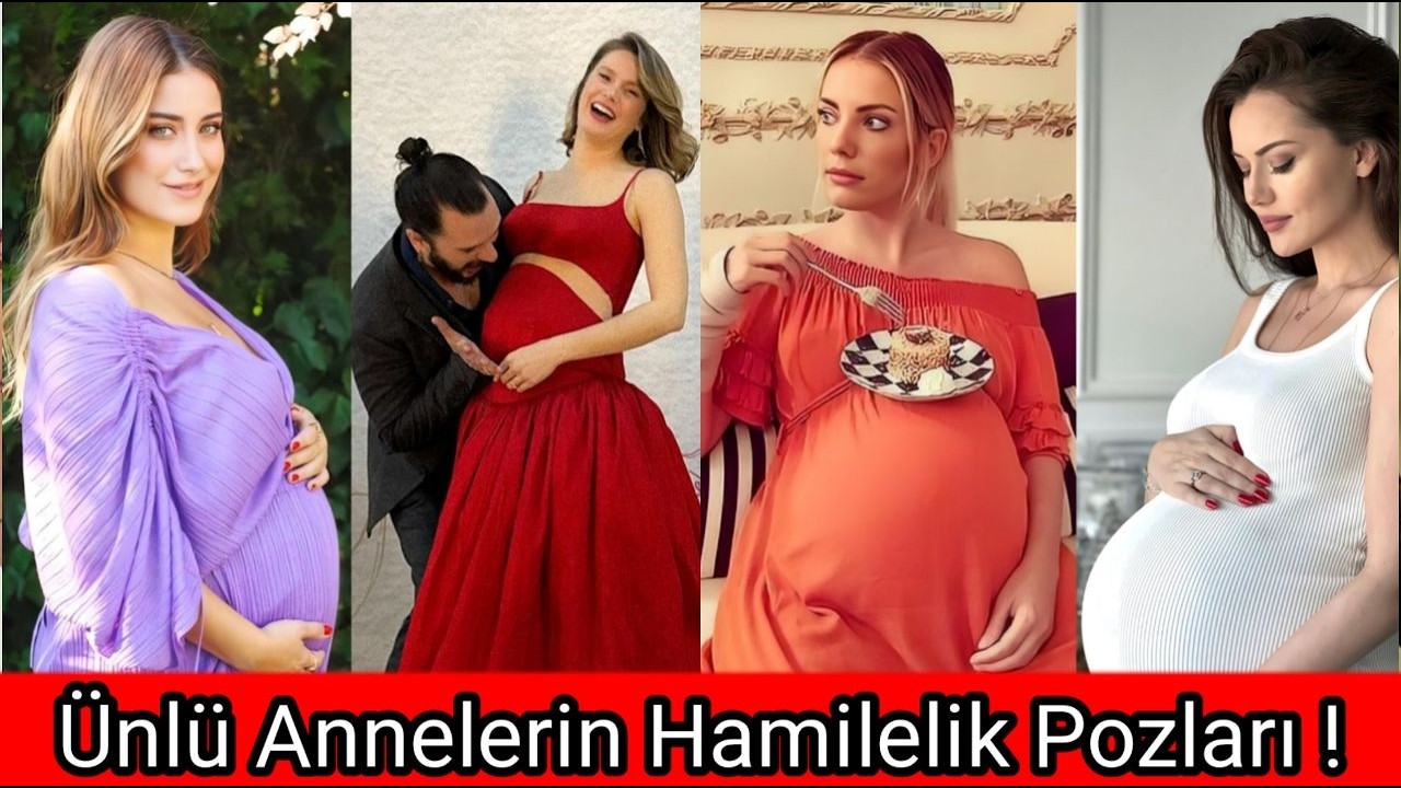 Türkiye’nin En Güzel Ünlü Annelerinden Unutulmaz Hamilelik Pozları!
