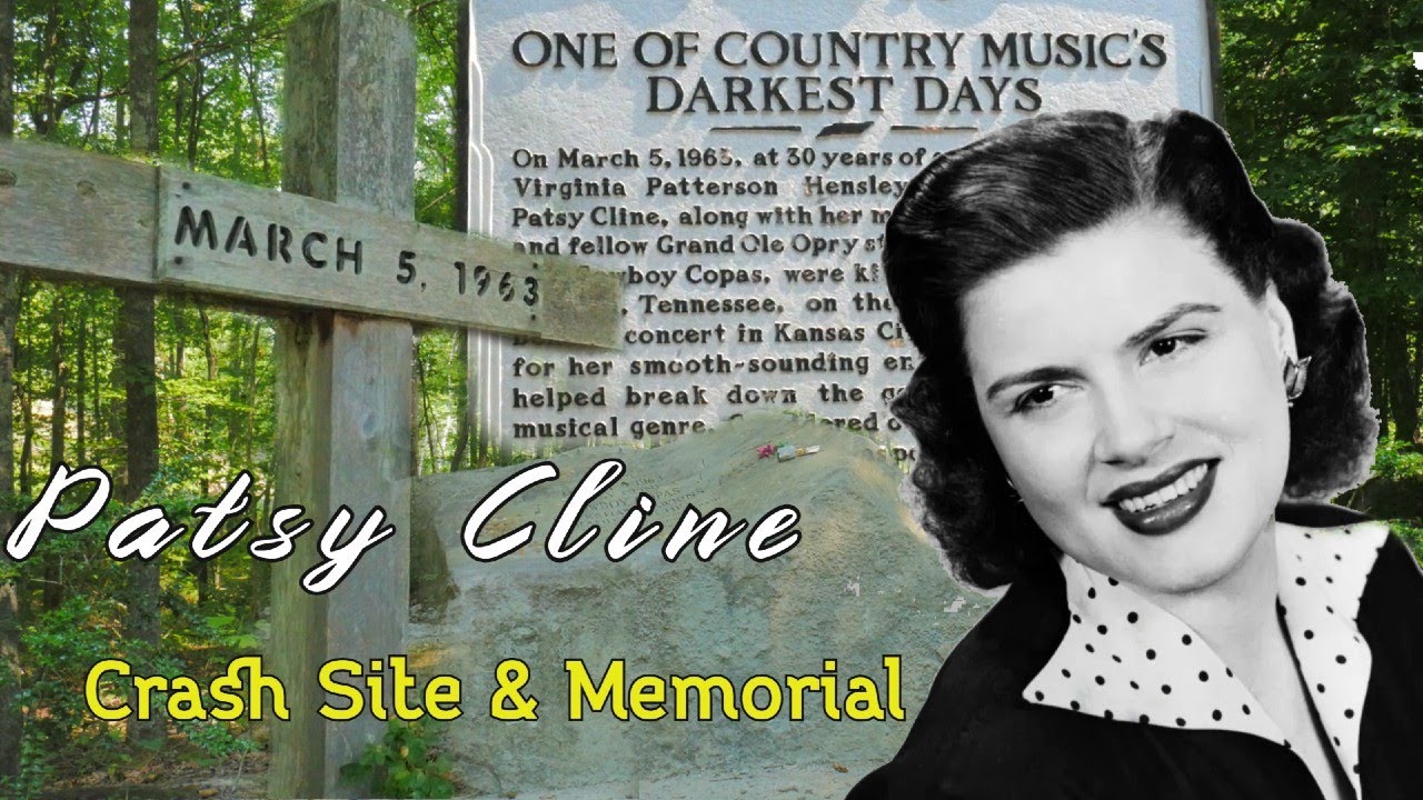 PATSY CLINE Airplane Crash Site & Memorial 2021 I Camden, TN #patsycline #nashville #opry