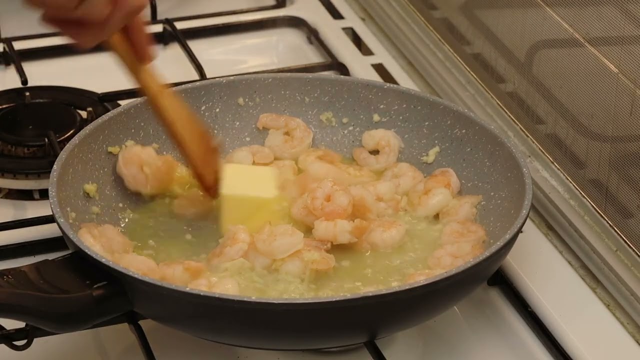 shrimp with pasta