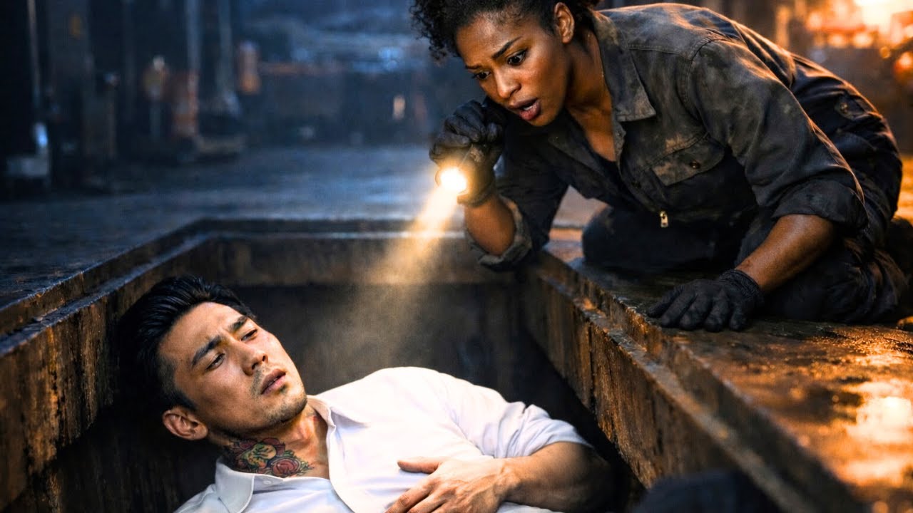 A Black Female Mechanic Rescues a Dying Man in Her Inspection Pit—Unaware He’s a Korean Mafia Don