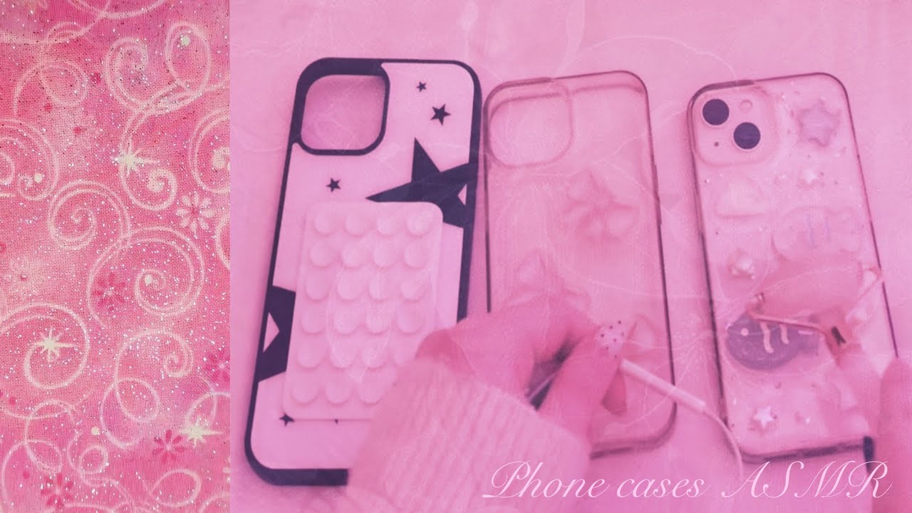 phone cases asmr ⋆‧°𓏲ּ𝄢  no talking 
