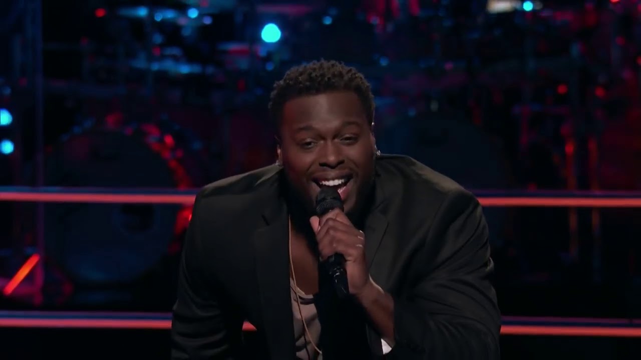 The Voice 2017 Battle   JChosen vs  Kenny P  'I Was Made to Love Her'