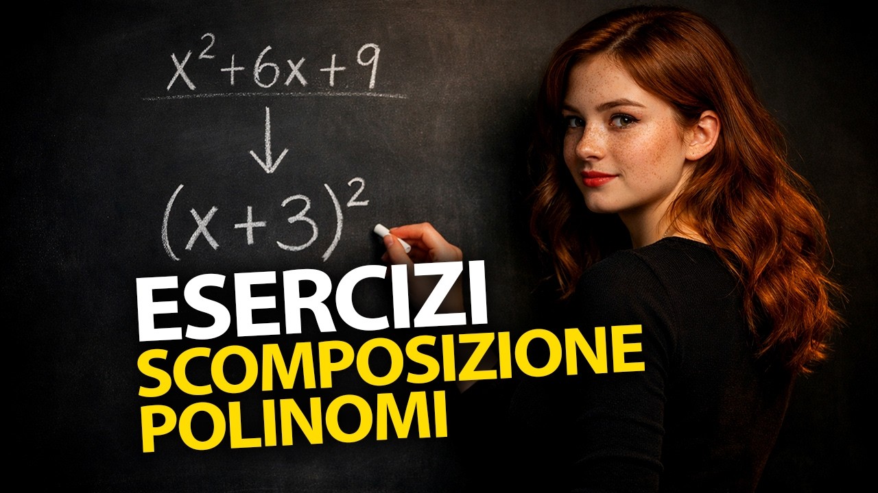 Scomposizione in fattori di polinomi: 15 esercizi svolti
