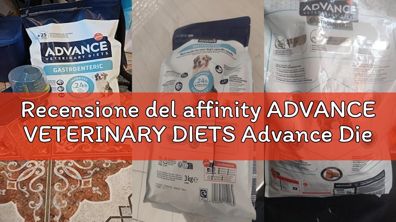 Recensione del affinity ADVANCE VETERINARY DIETS Advance Diete veterinarie gastroenteriche - Cibo se