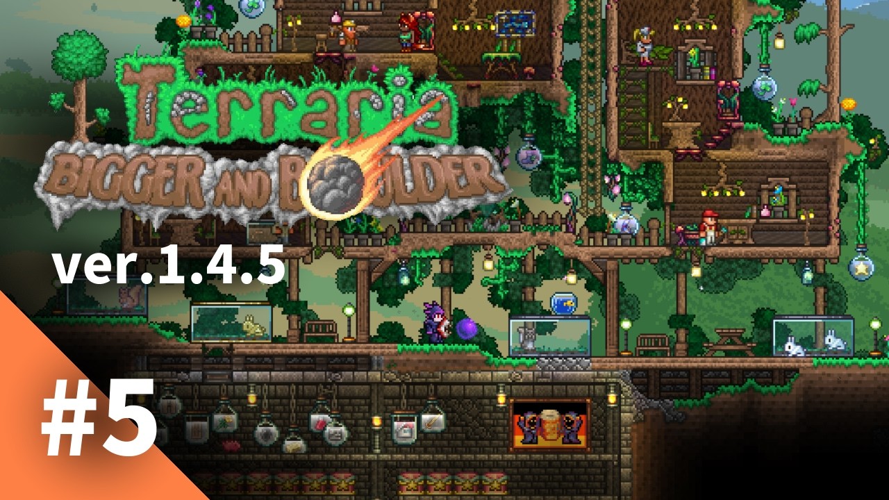【Terraria】アプデ後の新世界を冒険してみる！part5