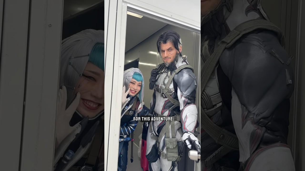 Working for Warframe at Tokyo Game Show 🔥