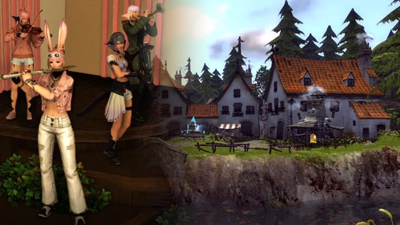FFXIV Collab Performance: Rose FM's Song of the Goddess (Erutan, Dragon Nest) Quartet
