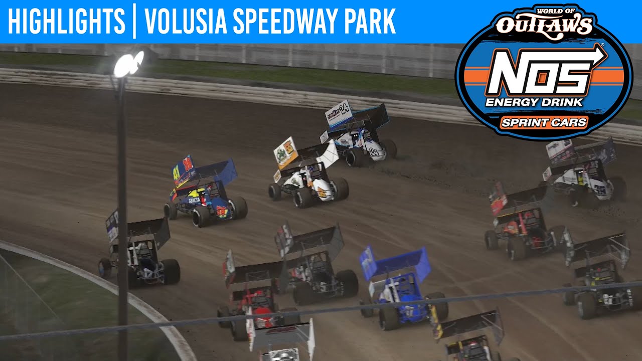 World of Outlaws NOS Energy Drink Sprint Cars iRacing Invitational, March 25th, 2020 | HIGHLIGHTS
