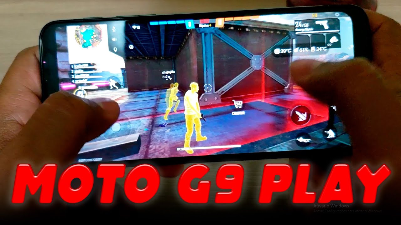 Free Fire Contra Squad Moto G9 Play - Snapdragon 662 - 4GB RAM - Adreno 610